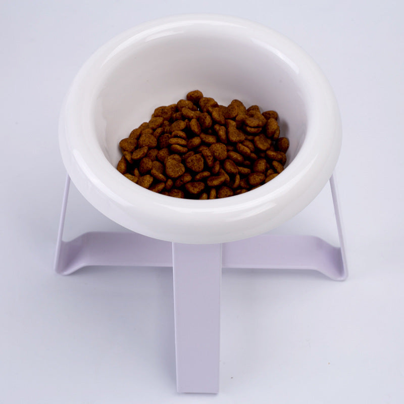 Enhance Your Pet's Dining Experience with the 2 In 1 Antislip Pet Feeding Bowl With Iron Stand Set